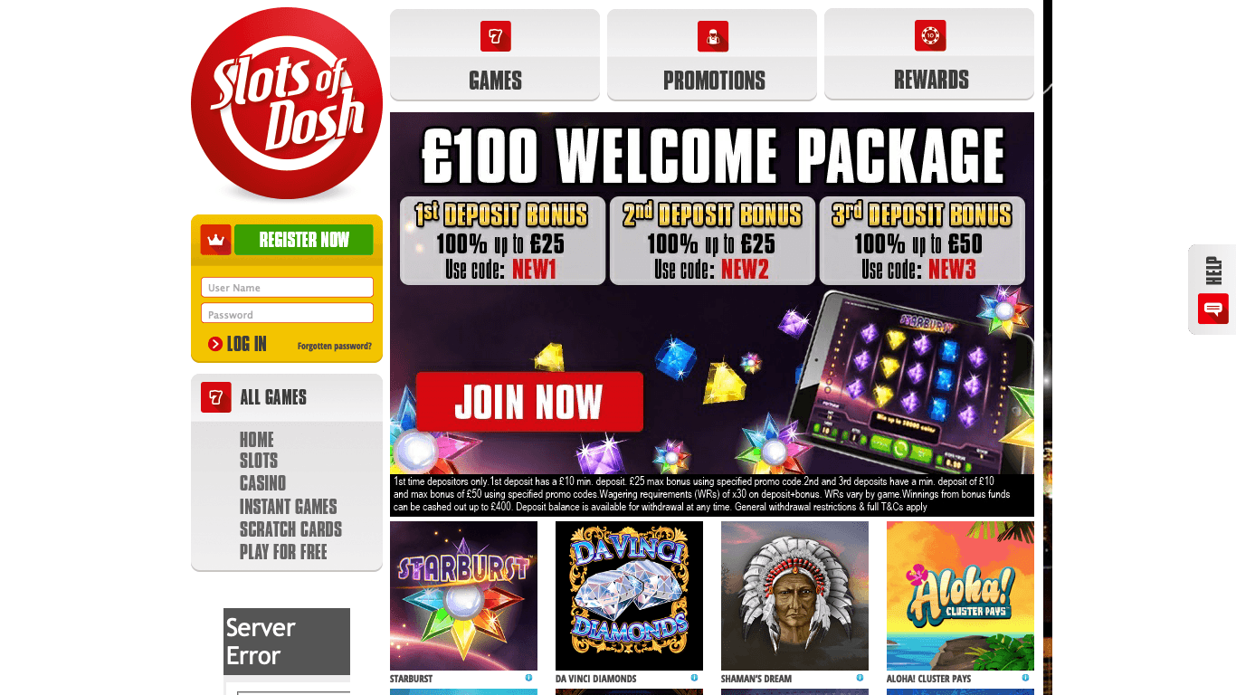 Slots Of Dosh Casino