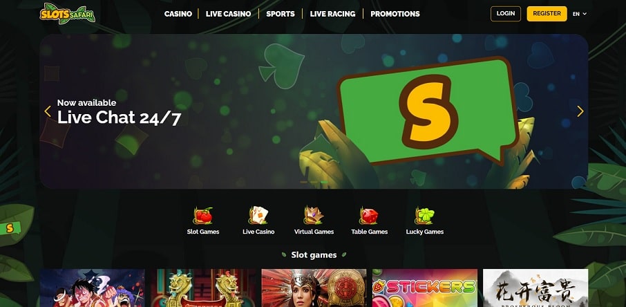 Slots Safari Casino