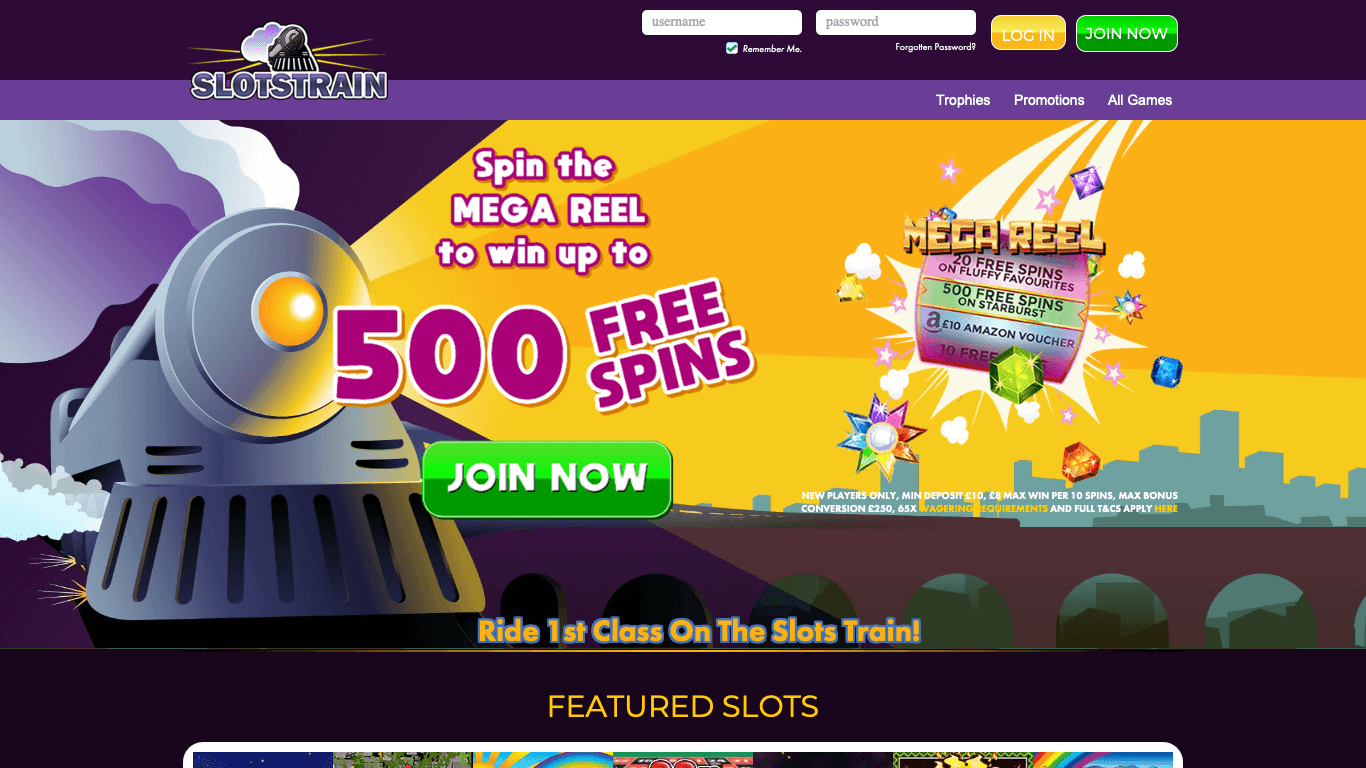 Slots Train Casino