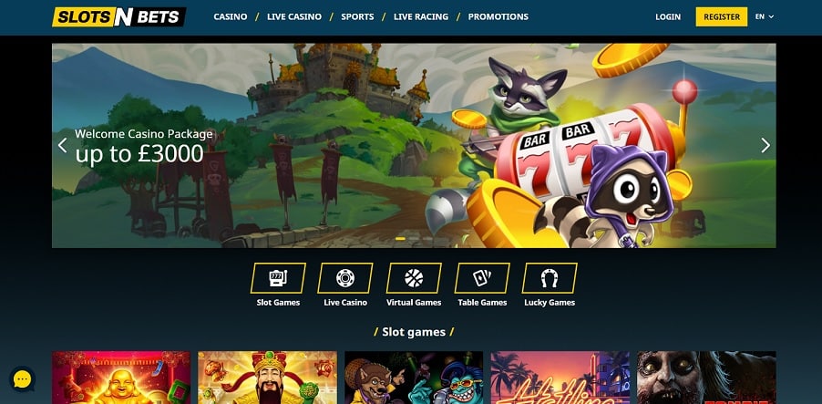 SlotsNBets Casino