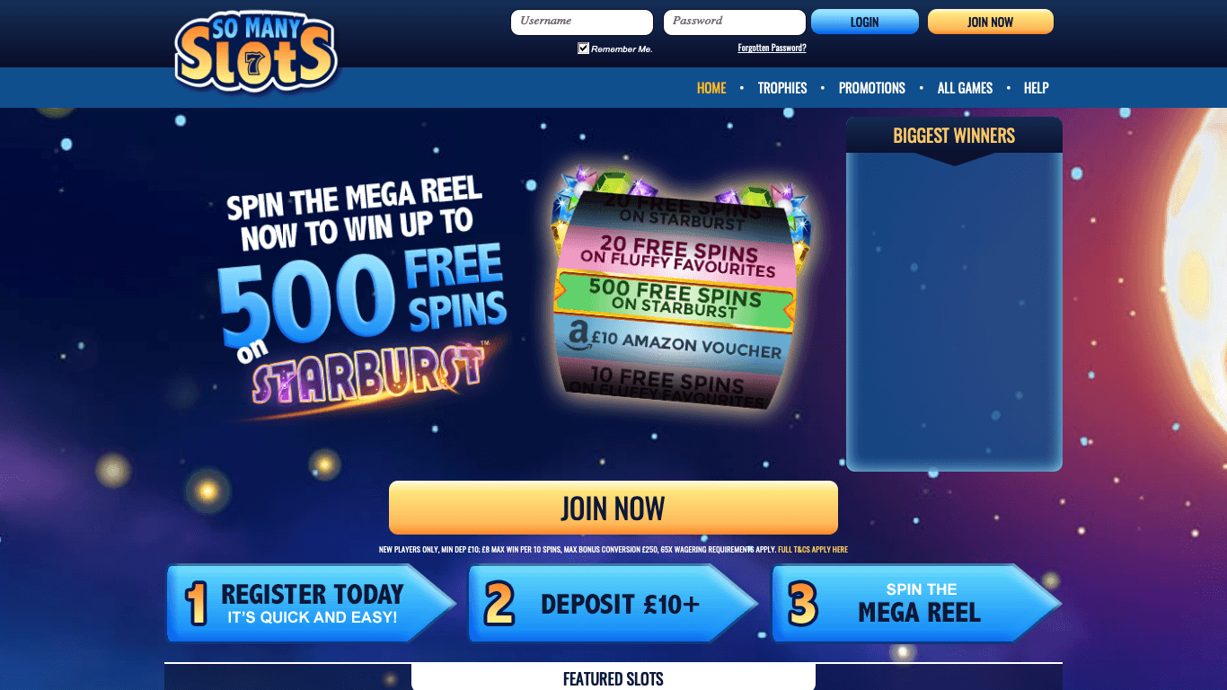 So Many Slots Casino