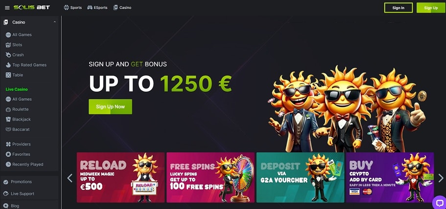 Solisbet Casino