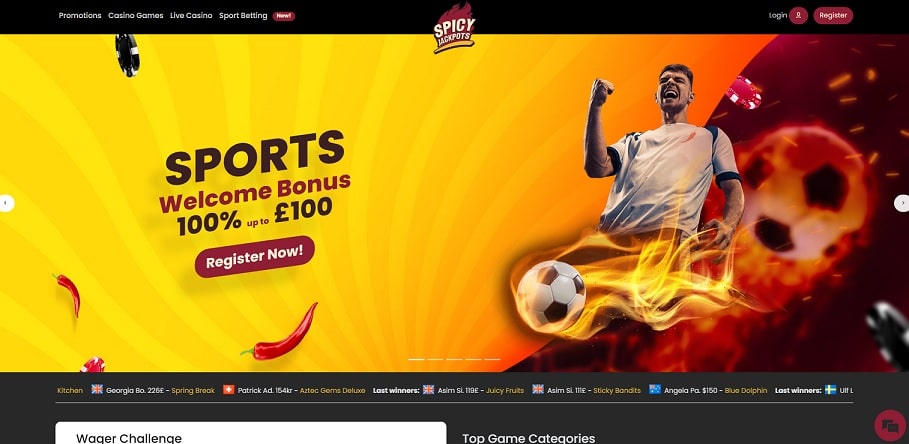 Spicy Jackpots Casino