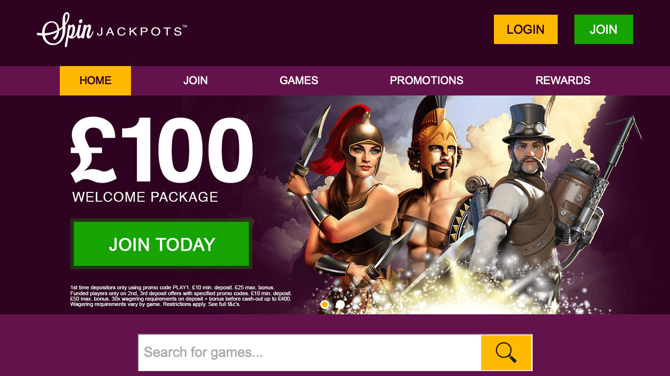 Spin Jackpots Casino