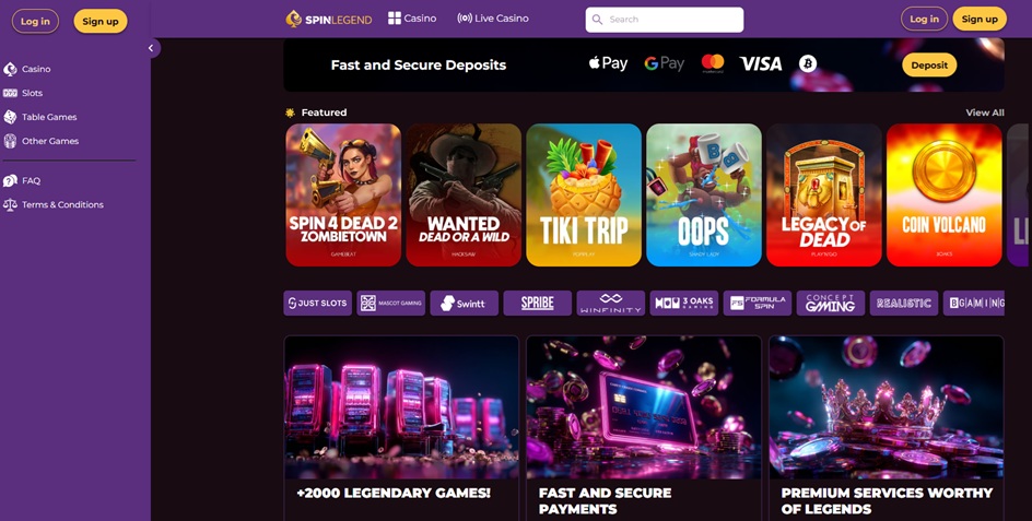 Spin Legend Casino