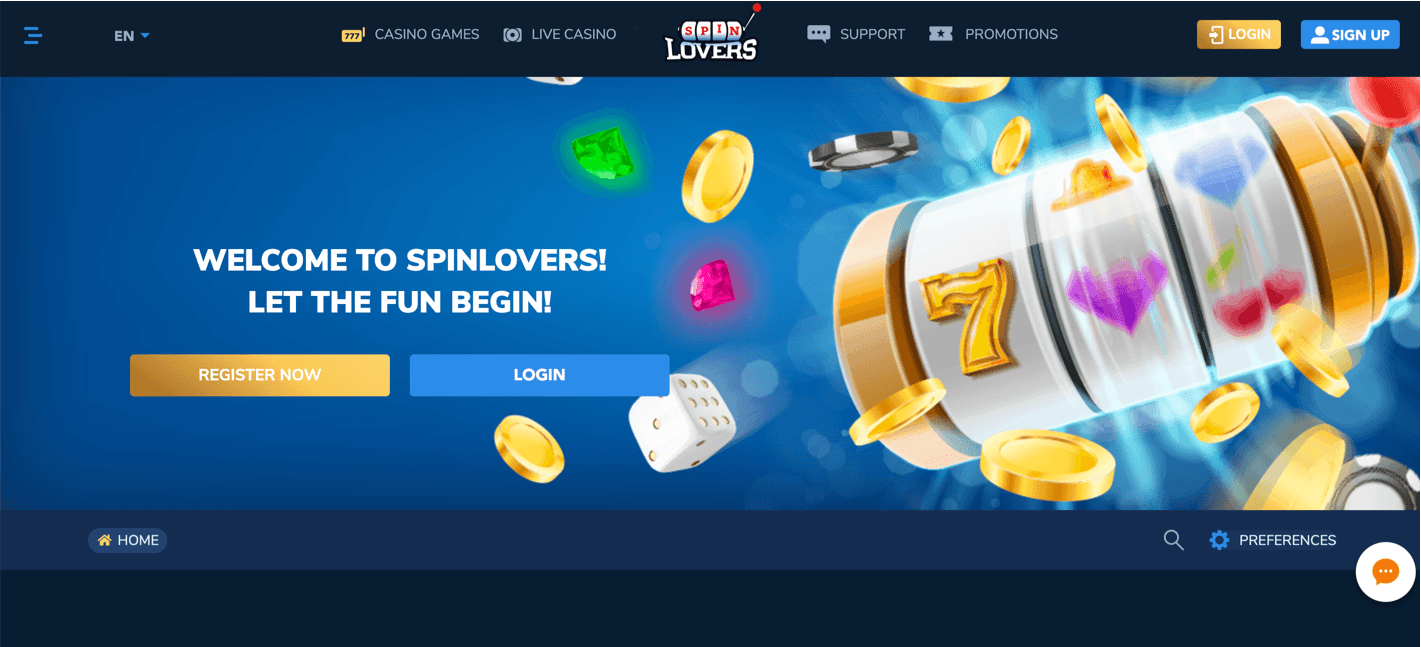 Spin Lovers Casino