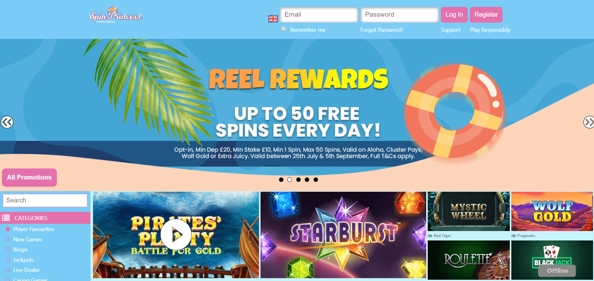 Spin Princess Casino