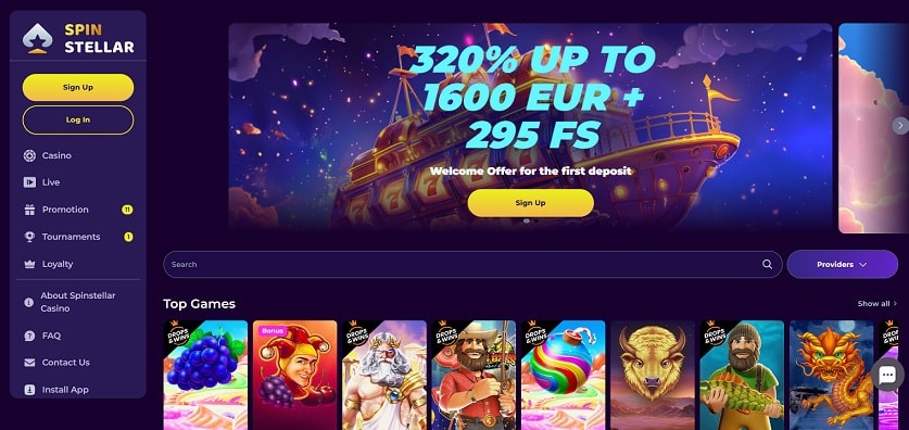 Spin Stellar Casino