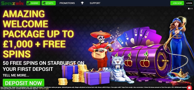 SpinzWin Casino