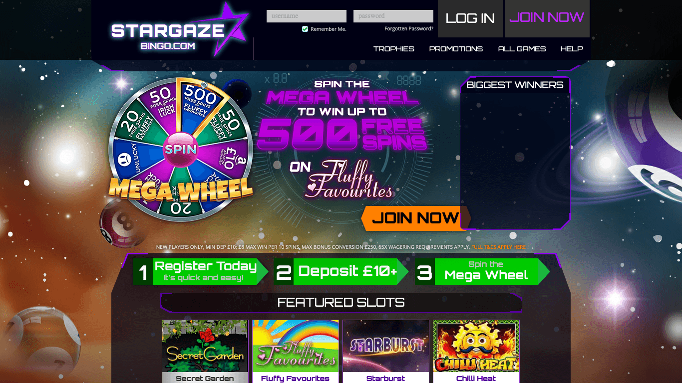 Stargaze Bingo Casino