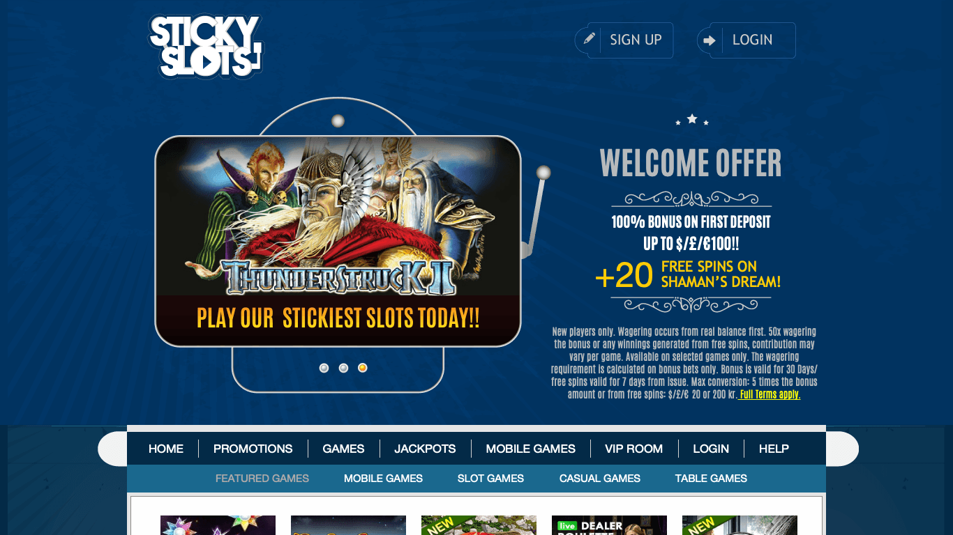 Sticky Slots Casino