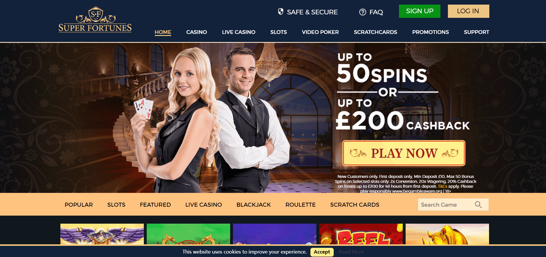 Super Fortunes Casino