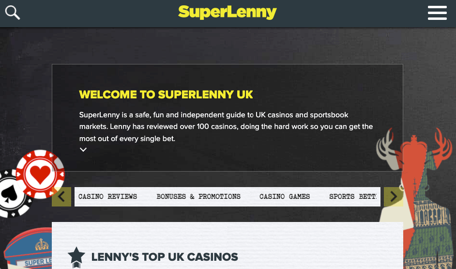 Super Lenny Casino