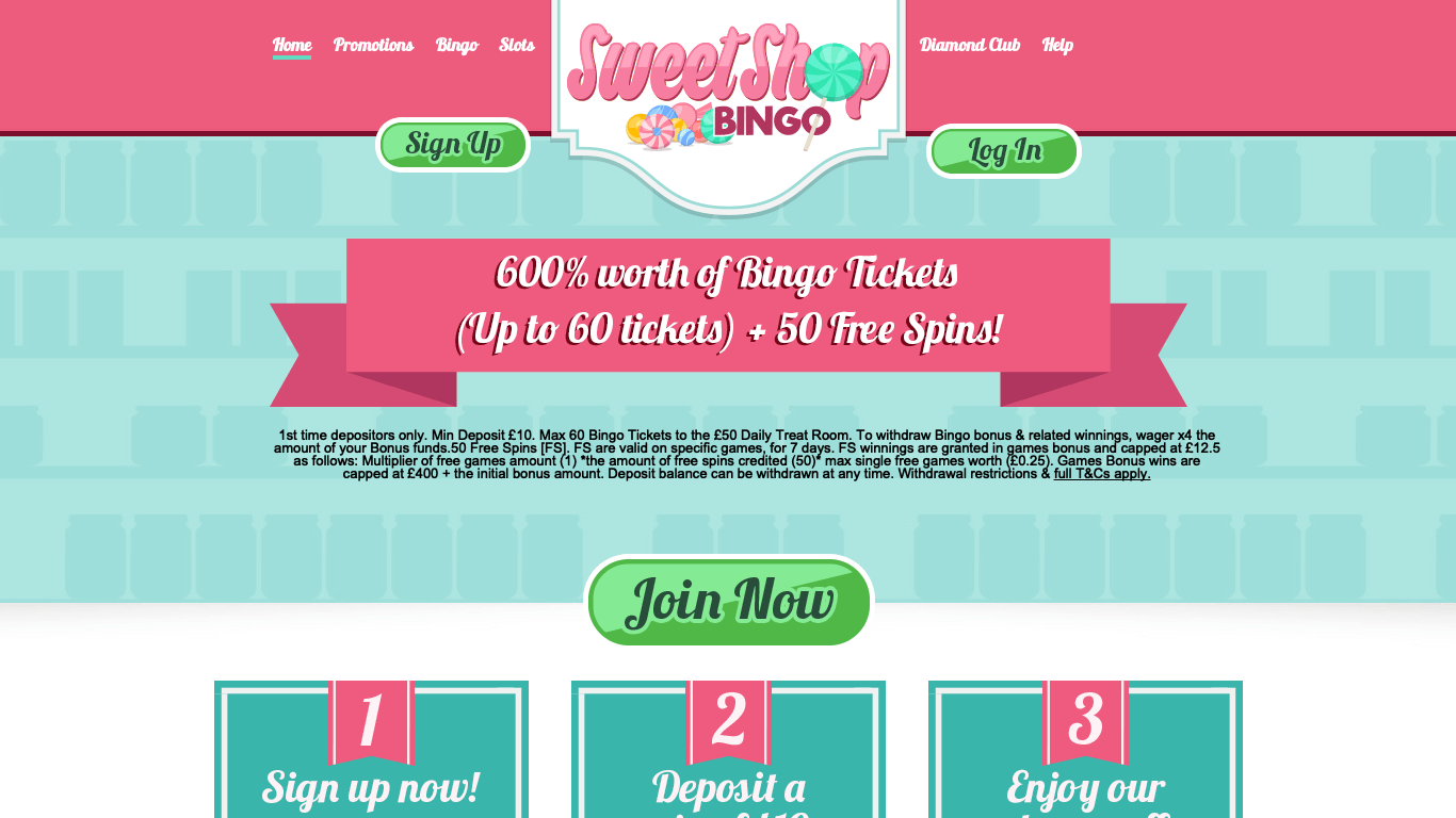 Sweet Shop Bingo Casino