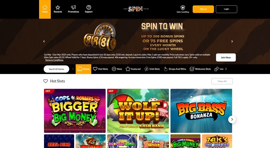 Tiger Spin Casino