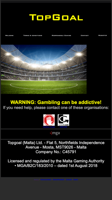 Top Goal Online Casino