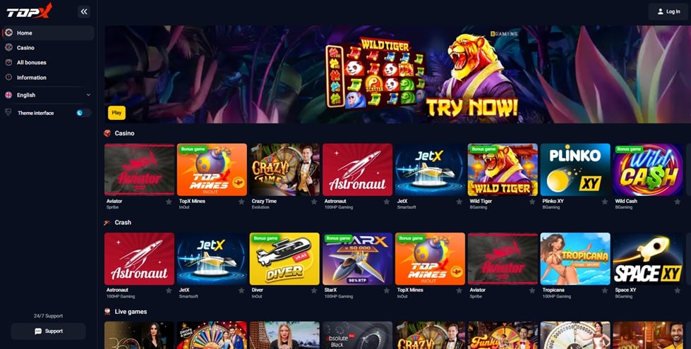 TopX Casino