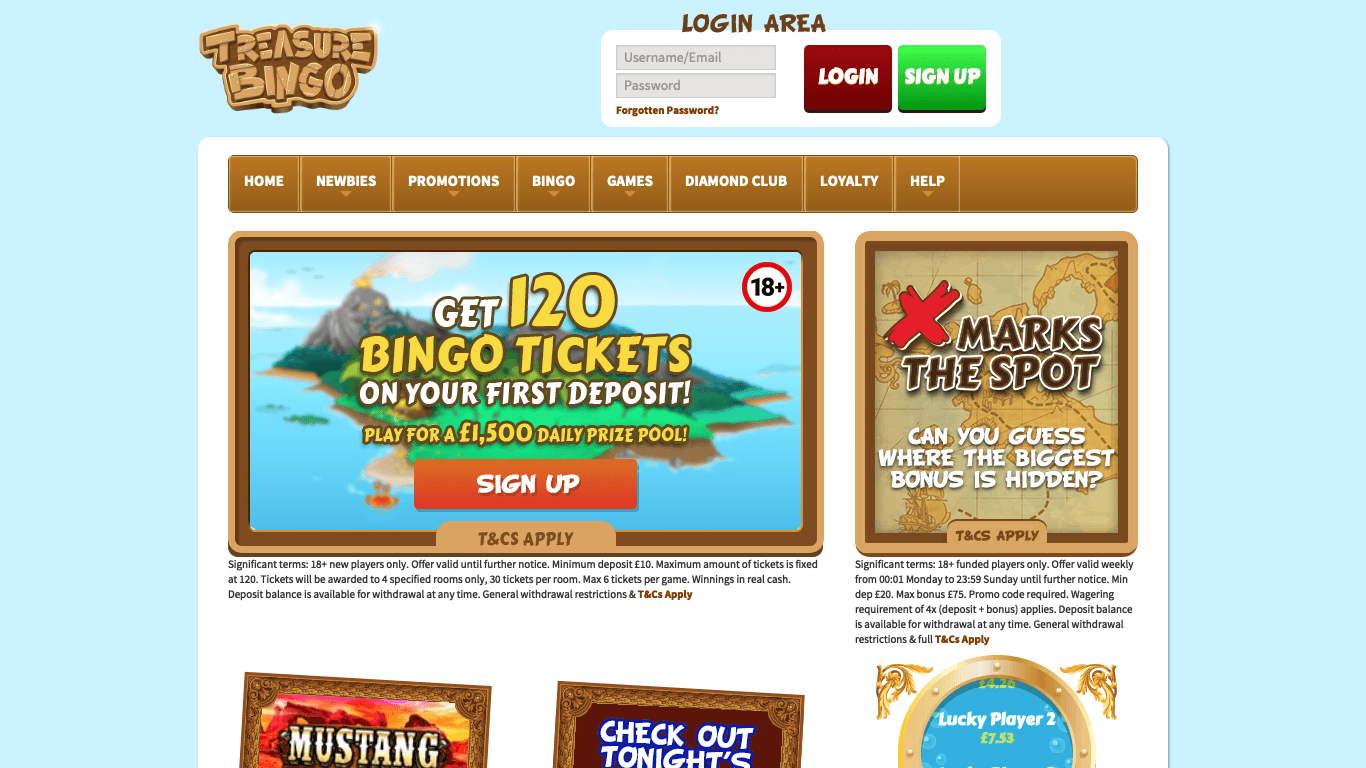 Treasure Bingo Casino