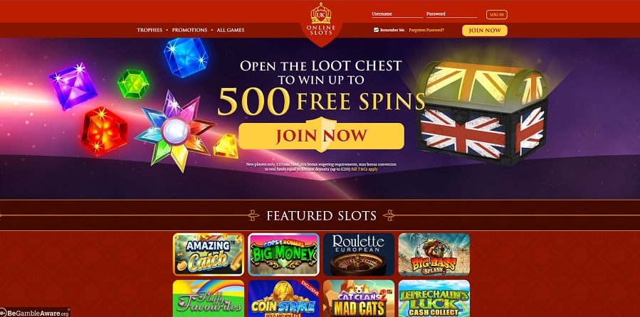 UK Online Slots Casino