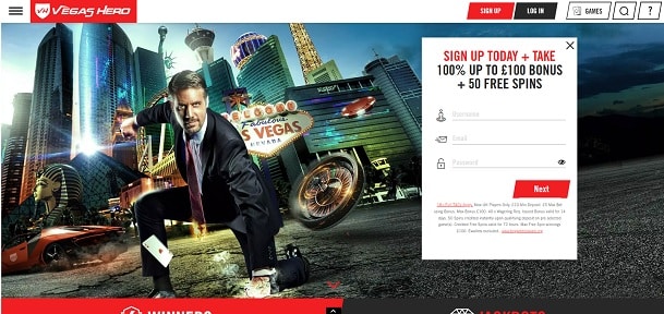 Vegas Hero Casino