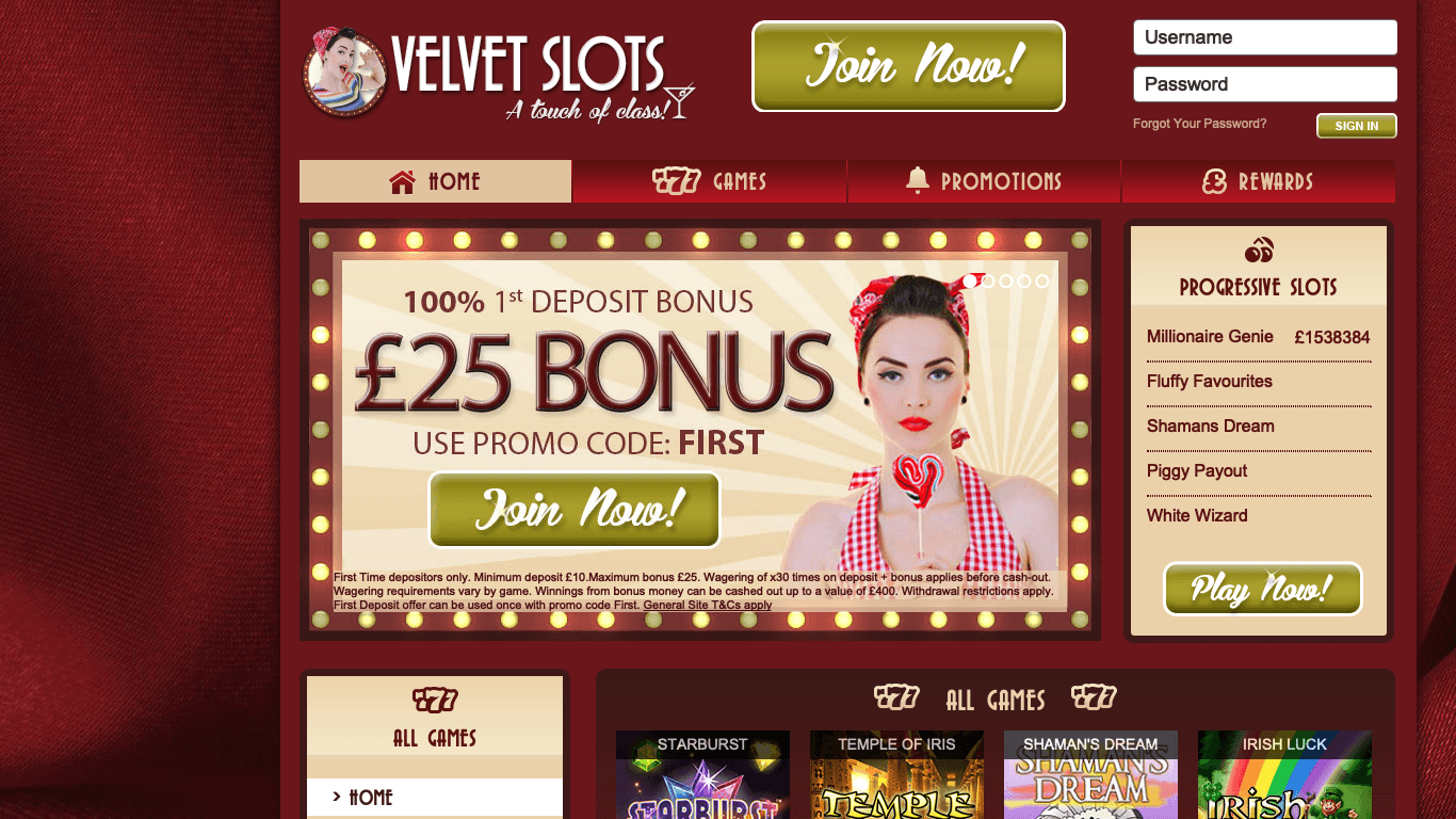 Velvet Slots Casino