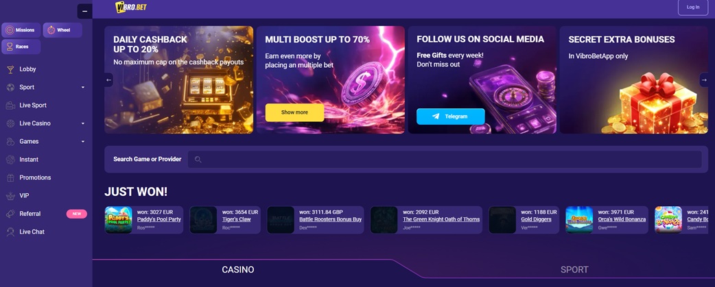 VibroBet Casino