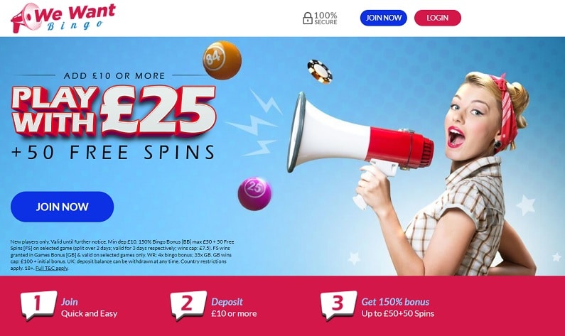 We Want Bingo Casino