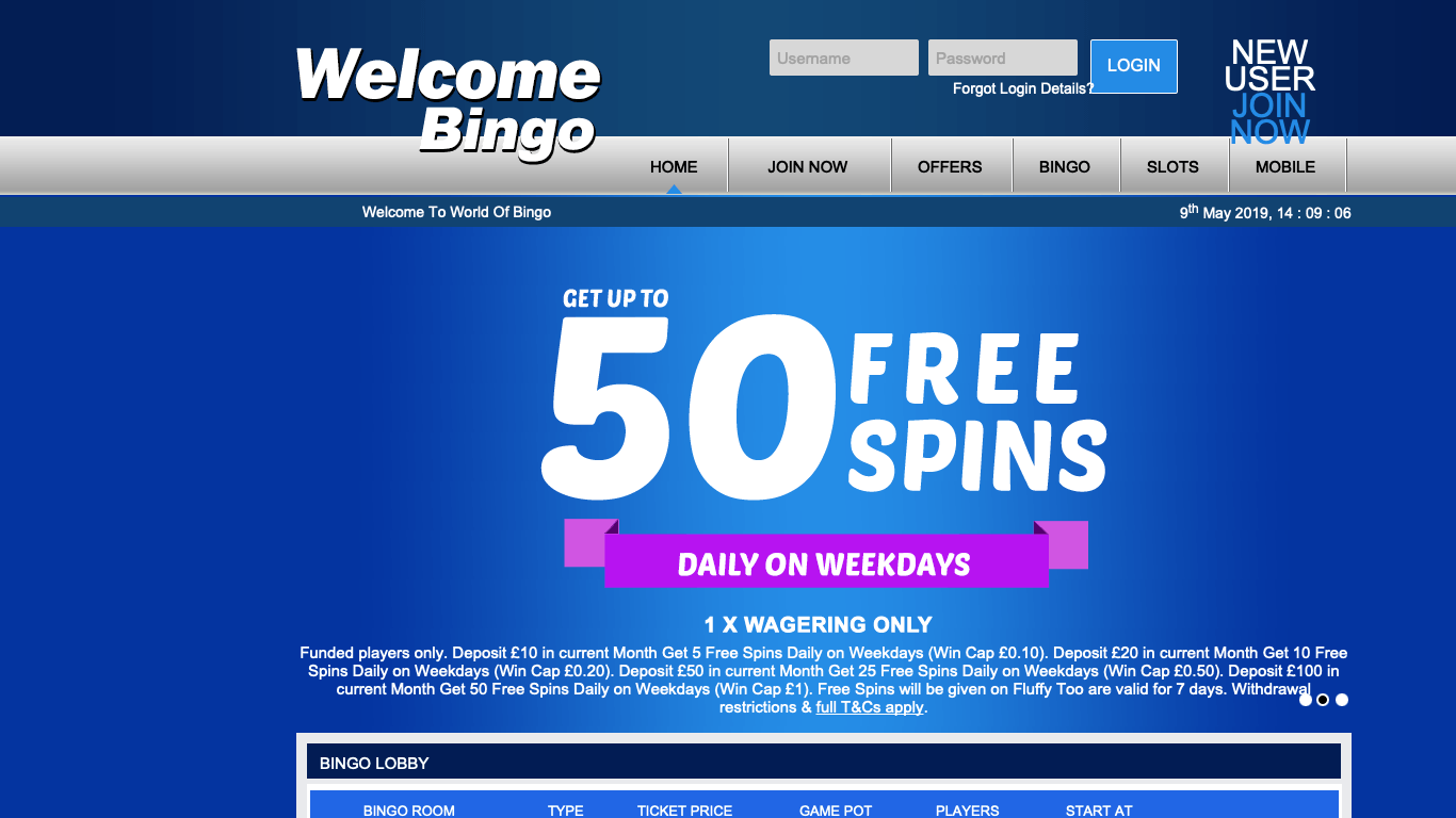 Welcome Bingo Casino