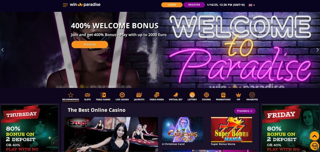 WinParadise Casino