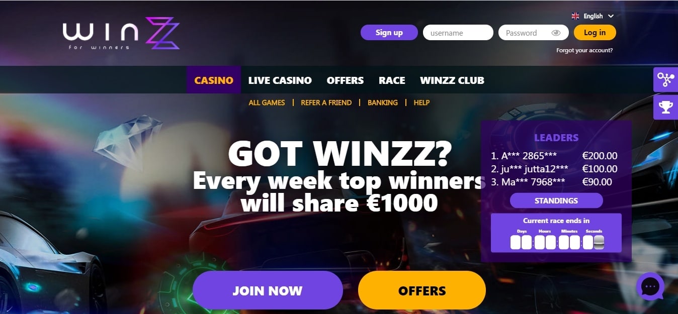 Winzz Casino