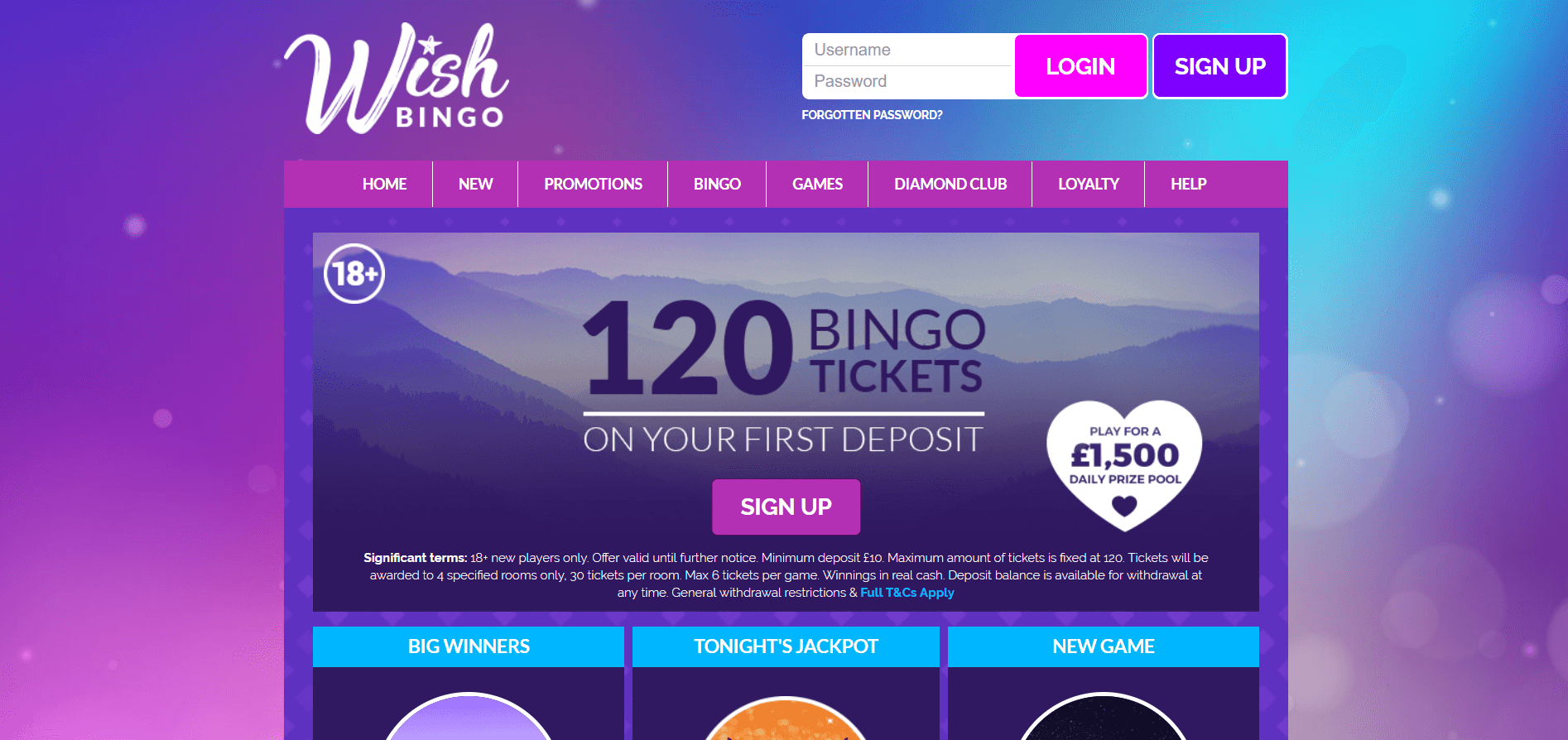 Wish Bingo Casino