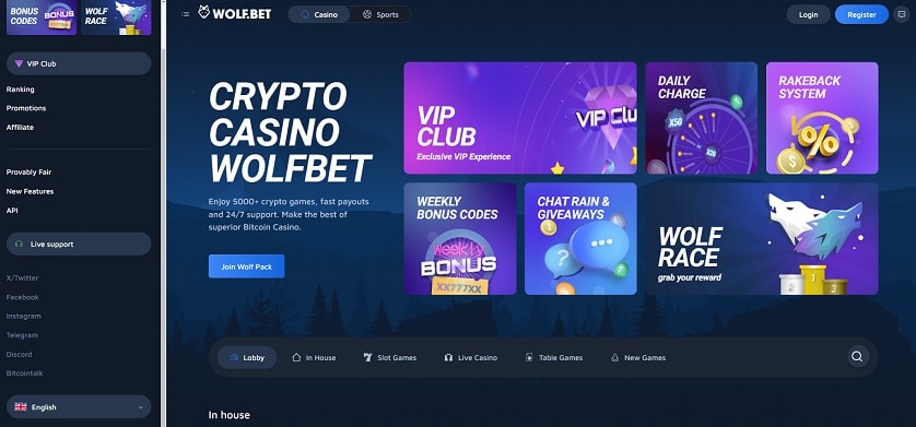 Wolf Bet Casino