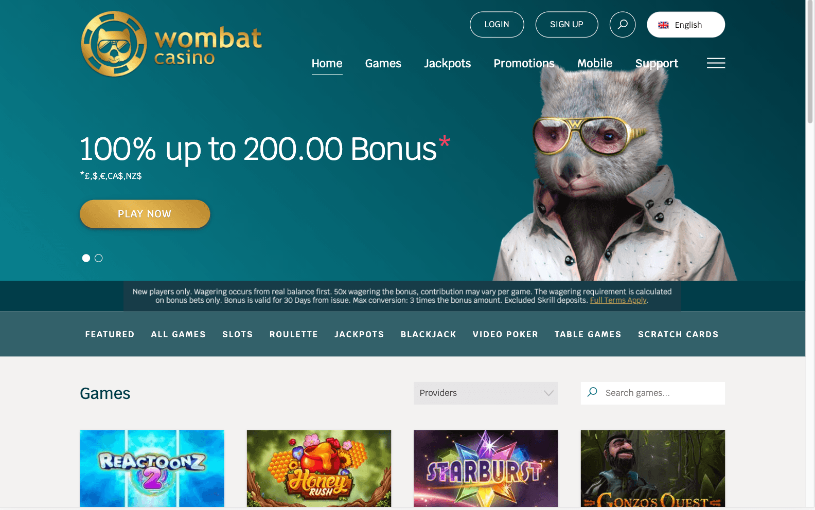 Wombat Casino