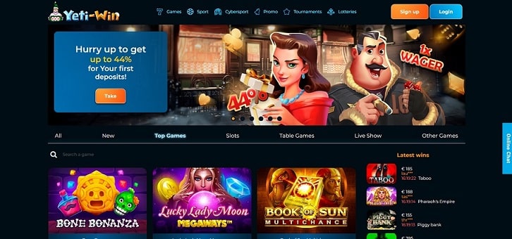 Yeti Win Casino