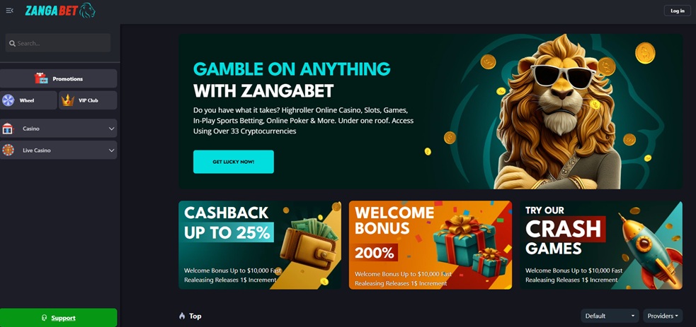 Zangabet Casino