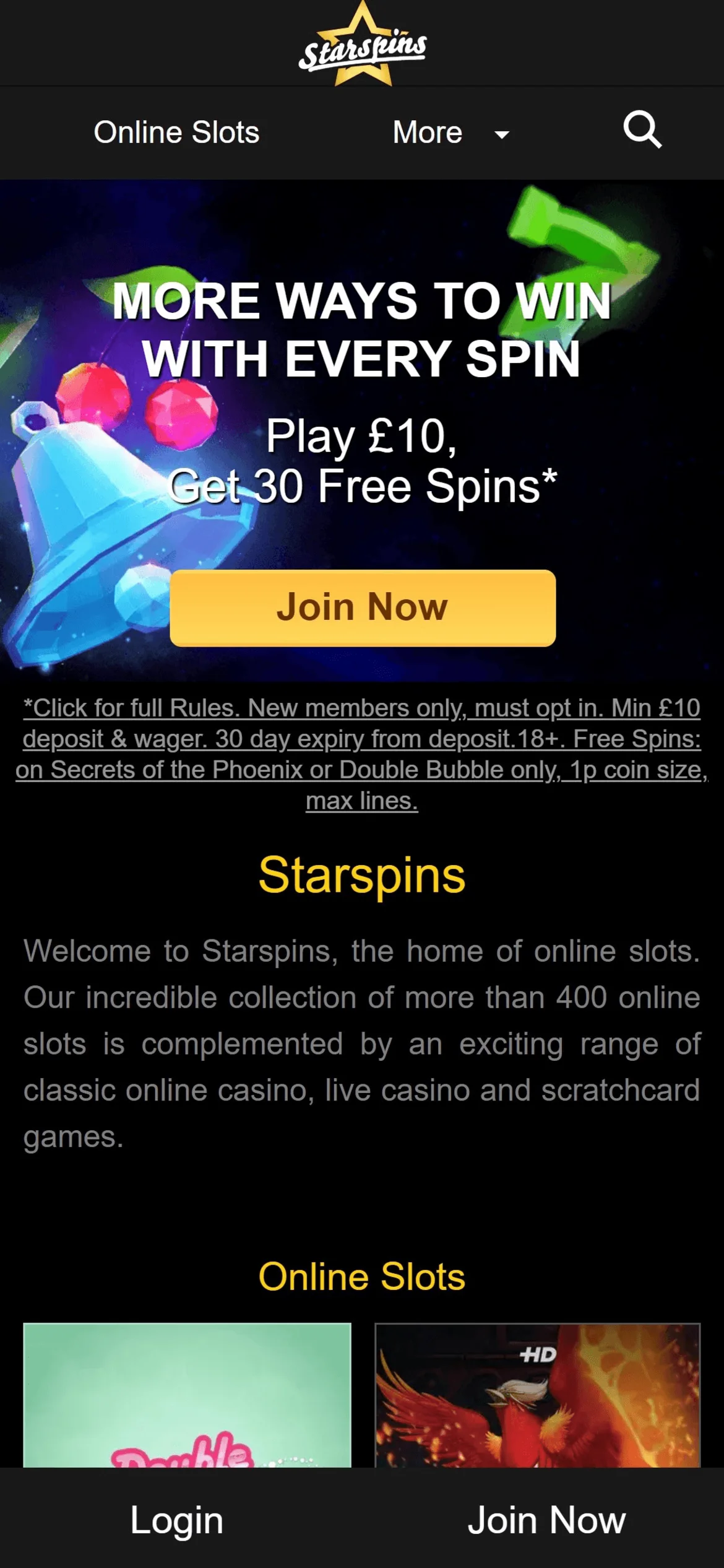 Starspins Casino